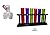 Ramini Brands Best 6 Piece Plastic Party Shot Glasses - FREE Mason Jar Shooters - Bonus Wine and Spirits Recipes - Colorful Test Tubes with Stand