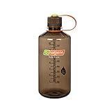 Nalgene Tritan 32 Ounces Narrow Mouth BPA-Free Water Bottle, Woodsman