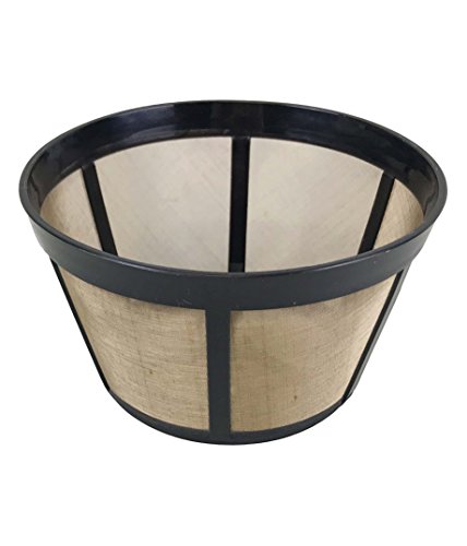 Replacement for Bunn Basket Coffee Filter Fits BX, BTX, GRX, HG, HT NHB, NHS, ST, Washable & Reusable, by Think Crucial