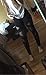 SweatyRocks Women's Mesh Panel Side High Waist Leggings Skinny Workout Yoga Pants #1black L