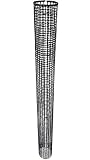 Voglund Nursery Mesh Tree Bark Protector 48 Inches Tall (5 Pack) with Zip Ties