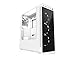 Thermaltake View 27 Snow Edition Gull Wing Window SPCC ATX Mid Tower Tt LCS Certified Computer Chassis with 4 White LED Riing Fan Pre-installed CA-1G7-00M6WN-WT