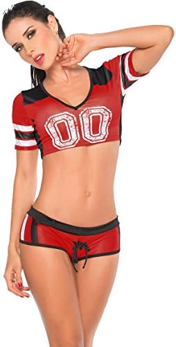 Avide Women's Adult Cheerleader Costume Football baby outfit