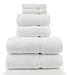 Indulge Turkish Linens Hotel and Spa Collection 6-Piece Cotton Turkish Towel Set with 2 Large Bath Towels, 2 Thick Hand Towels and 2 Lush Washcloths
