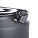Docooler 1.1L Ultralight Camping Water Kettle Outdoor Coffee Pot For Hiking and Picnic