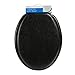 Ginsey Home Solutions 80009 Ginsey Soft, Black Elongated Toilet Seat