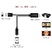 Efanr 6.5ft Micro USB to HDMI Adapter Cable 1080P HDTV for Samsung Galaxy S2 S3 S4 S5 Note 2 3 4 8 Galaxy Tab 3 8.0, Tab 3 10.1 Android Devices, Not Compatible with Galaxy S6, S6 Edge, S7 Edge, S7, S8