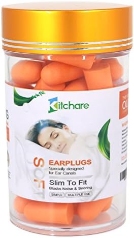 Ultra Soft Foam Sleep Earplugs - 24 Pair, 32dB Highest NRR, Comfortable Hearing Protection Noise Cancelling Ear Plugs for Sleeping, Snoring, Shooting, Concert, Travel, Airplane