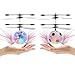 Keklle Flyling Ball 2 Pack, Flying Toy Helicopter Drone Infrared Induction with Built-in Flashing LED Light Gifts for Boys Girls