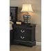 Coaster Home Furnishings Louis Philippe 2-drawer Nightstand Cappuccino