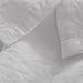 Simple&Opulence 100% Linen Hollow Hemstitch Sheet Set -4 Pieces European Flax Pure Washed Bed Sheets (1 Flat Sheet, 1 Fitted Sheet,2 Pillowcases) -Breathable and Soft (Hemstitch White,Queen)