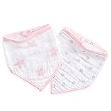 aden by aden + anais bandana bib 2 pack, doll