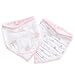 aden by aden + anais bandana bib 2 pack, doll