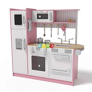 Juguete de la Cocina El Papel de Cocina Cocina con Microondas ...