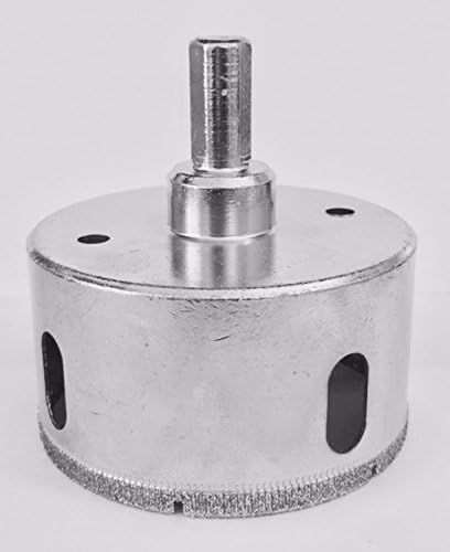 2 1/2" Diamond Core Drill Bit For Glass and Tile | Put 2 in Your Cart, Get the Third FREE | Free Beginner's Drilling Guide | You’ll Drill Glass and Tile | 100 %