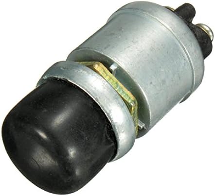 Waterproof Car Boat Bike Switch Push Button Horn Engine Start 12V 20A Heavy Duty 6.1 x 2.8cm Favorable Price