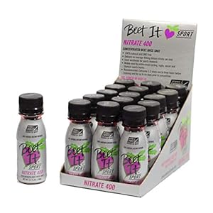 Beet It Sport Nitrate 400 – High Nitrate Concentrated Beetroot Juice (15 x 70ml) Boost Nitric Oxide and Athletic Endurance Performance