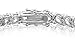 Silver Tone 4mm Round Cut Tennis Bracelet High Quality 7 Inches