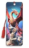 Artgame - Red Dragon- 3D Bookmark