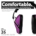 Vanderfields Earmuffs for Kids - Comfortable Adjustable Foldable - Purple