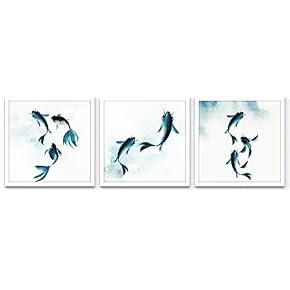 Wall26-3 Panel Canvas Wall Art- Chinese Style -Giclee...