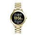 Fossil Women's Gen 3 Venture Stainless Steel Smartwatch, Color: Gold-Tone (Model: FTW6006)