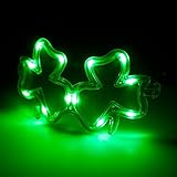 Flashing Shamrock Glasses