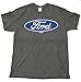 Ford Logo T-Shirt (Charcoal, XXL)