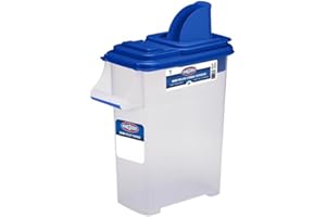 Buddeez 08301B-KPLT-DS Kingsford Wood Pellet Dispenser, 1 Count, Clear/Blue