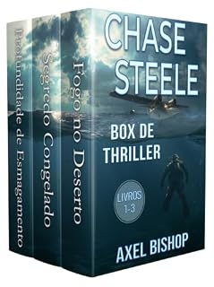 Livro Box Chase Steele de thriller: livros 1-3 (Série de aventuras Chase Steele)