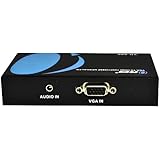 OREI XD-600 VGA PC/Laptop to HDMI Video Converter -Upscaler Up to 720P/1080P Converter with Audio Jack