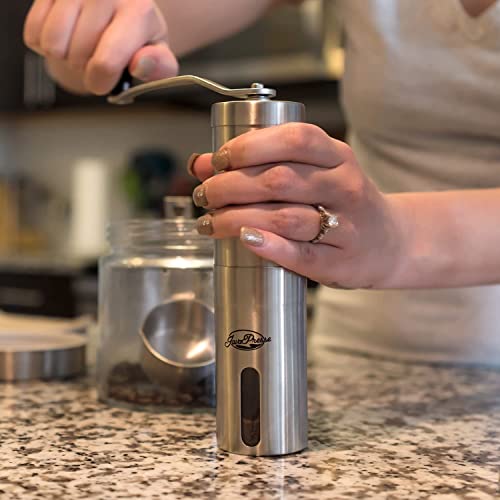 Manual Coffee Grinder by JavaPresse — Manual Coffee Bean Grinder with