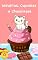 Livro Mistérios, Cupcakes e Chocolates