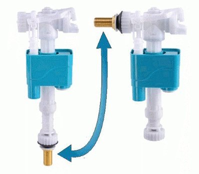 MONTSERRAT Faucet OR VALVE FILLED Cistern Compact Double