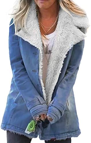 Dokotoo Womens Winter Warm Jean Jacket 