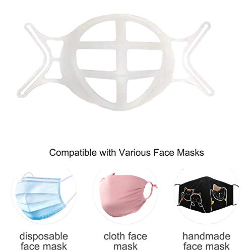 Face Mask Bracket Large for Men,3D Mask Bracket Internal Support Frame