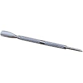 Rolabling Cuticle Pusher Spoon Nail Cleaner Professional Stainless Steel Cuticle Remover Durable Manicure and Pedicure Tools