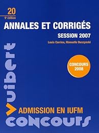 Annales et corrigés