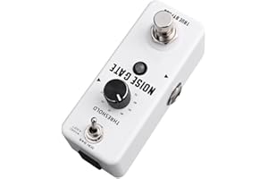 ZYNCUE Rowin LEF-319 Guitar Noise Gate Pedal 2-Mode (Hard/for Soft) Noise Suppression Electric Guitar,Zinc Alloy Build,DC 9V 