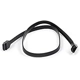 eDragon 24inch SATA 6Gbps Cable w/Locking Latch - Black - 3 Pack, ED92854