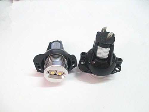 63117161444 Angel Eye Halo Ring LED Marker Light Bulb Xenon White - Image 4