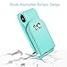 iPhone Xs Max Wallet Case, ZVEdeng iPhone Xs Max Case with Credit Card Holder Leather Wallet with Wrist Strap Zipper Pocket Handbag Purse Shockproof Case for Apple iPhone Xs Max 6.5'' 2018 Mint Green