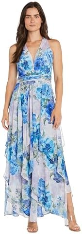 r&m richards keyhole halter dress Formal Evening Dress High Low R&M Richards 1170