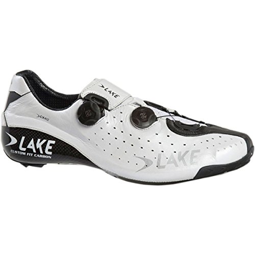 Lake CX402 Cycling Shoe - Men's White/Black, 39.5 Lake CX402 Cycling Shoe - Men's White/Black, 39.5