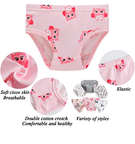 1 Cotton+Panties+GirlsBriefs+Toddler+Underwear