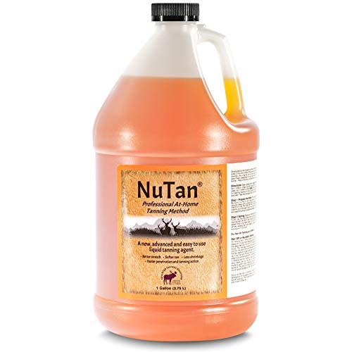NuTan 1 Gallon DIY Hide & Fur Tanning Solution Next Generation, at