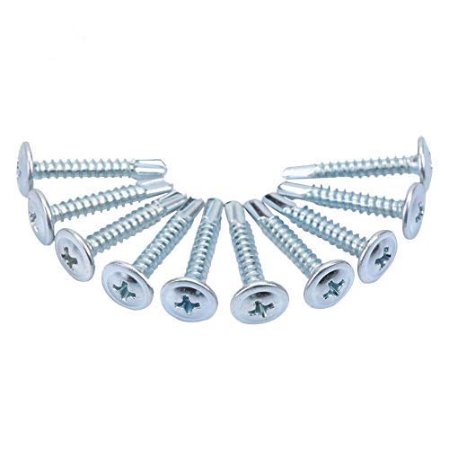 50pcs m4.2 Series Large Flat Head Drill Tail Screw Self-Drilling Screw(M4.2 * 19)