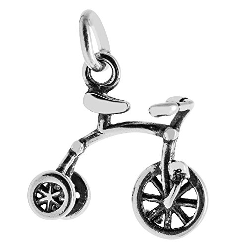Sterling Silver Small Tricycle Charm Item #91102