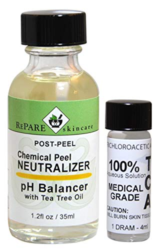 TCA 100% (4ml)- Trichloroacetic Acid & Neutralizer (1oz) - Skin Tags, Warts, Moles