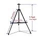 Hosim Stand Bracket Tripod Display Stand Triangular Easel for LED Flashing Illuminated Lighted Writing Board Whiteboard Chalkboard Posters Paintings Wedding Birthday Party (Carrying Bag Included)¡­